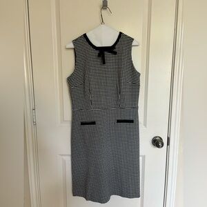 Black and White Talbots Dress